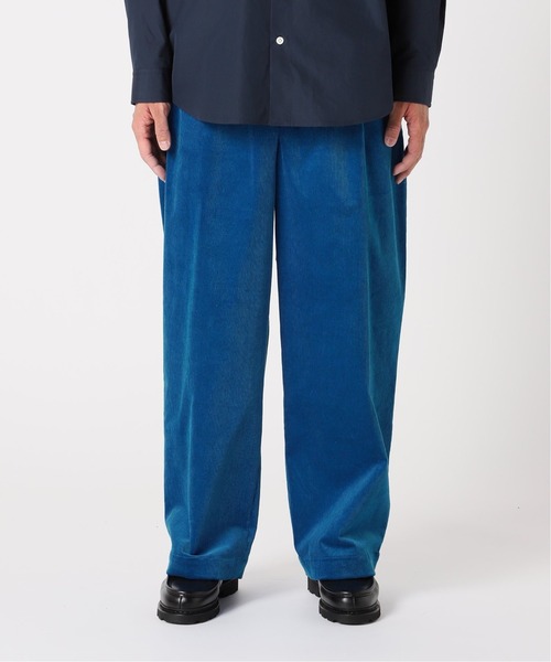 EDIFICE LA BOUCLE（エディフィスラブークル）の「【LA BOUCLE / ラブークル】2タック HUGEASY コーデュロイ イージーパンツ（その他パンツ・メンズ・ブラック/ブラウン/グリーン/ブルー/オレンジ・2/1）」の17枚目の写真