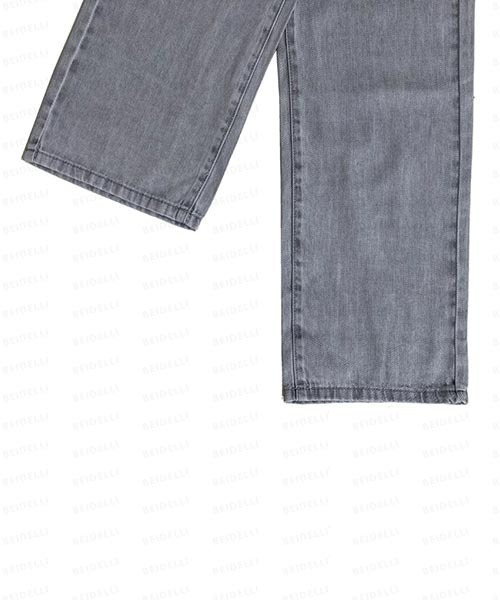 BEIDELLI（ベイデリー）の「[BELLIDE MADE] ICE GREYISH STRAIGHT WIDE JEANS - Short -（デニムパンツ・レディース・グレー/グレー系その他/グレー系その他2・SMALL/MEDIUM/LARGE/X-LARGE/XX-LARGE）」の7枚目の写真