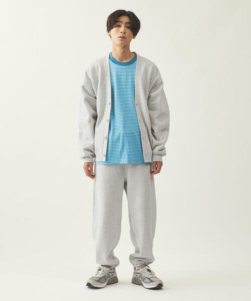 info. BEAUTY&YOUTH（インフォビューティアンドユース）の「【WEB限定】 ＜info. BEAUTY&YOUTH＞ スーパービック スウェット カーディガン（カーディガン/ボレロ・メンズ・ベージュ/ブラック/グレー/ライム・L/M/S）」の17枚目の写真