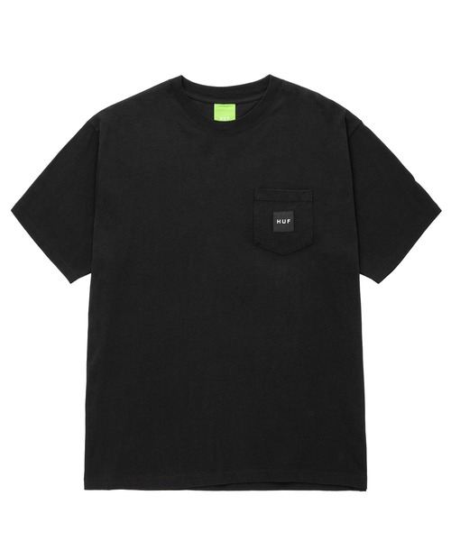 ★国内在庫/即発可*HUF*STRATFORD刺繍ポケットTシャツ/Mサイズ★ HUF(ハフ)の「BOX LOGO POCKET TEE / HUF ポケットTシャツ(T