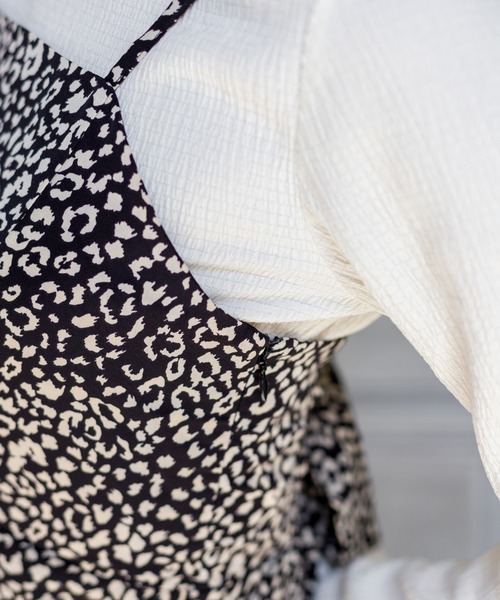 SpRay(スプレイ)の「バックリボンキャミワンピース(ワンピース・レディース・ブラック/ブラック系その他/ベージュ系その他・FREE)」の12枚目の写真