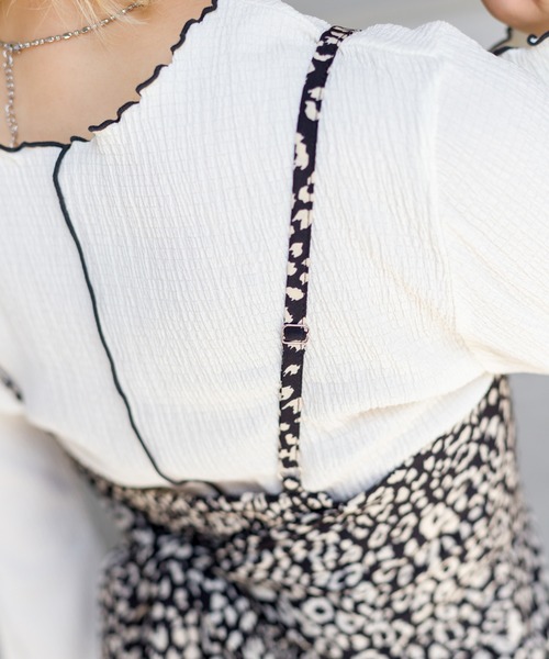 SpRay(スプレイ)の「バックリボンキャミワンピース(ワンピース・レディース・ブラック/ブラック系その他/ベージュ系その他・FREE)」の14枚目の写真