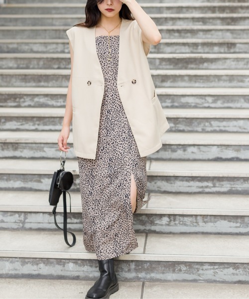 SpRay(スプレイ)の「バックリボンキャミワンピース(ワンピース・レディース・ブラック/ブラック系その他/ベージュ系その他・FREE)」の22枚目の写真