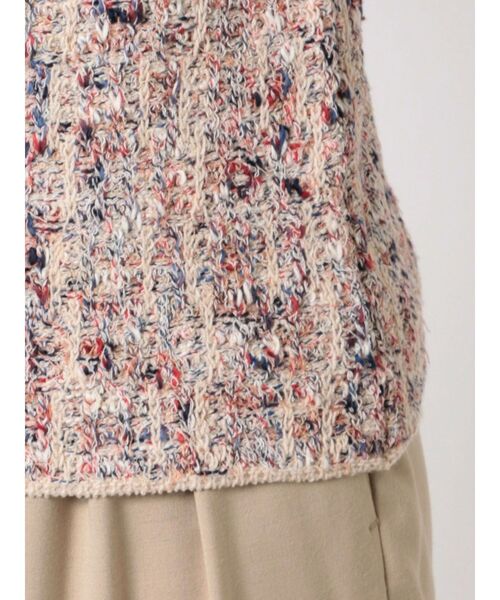 LAGUNAMOON(ラグナムーン)の「ツイードニットプルオーバー(ニット/セーター・レディース・ライトグレー/ブラック/アイボリー・FREE)」の9枚目の写真