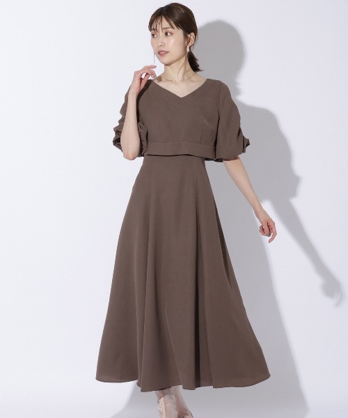 AND COUTURE（アンドクチュール）の「バックカシュクールプル