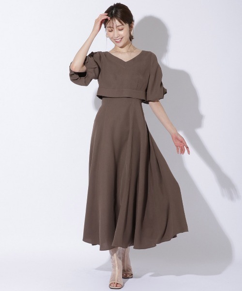 AND COUTURE（アンドクチュール）の「バックカシュクールプル