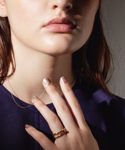 CENE（セネ）の「【CENE】セネ/ 0.6mmチェーンネックレス/39cm（ネックレス・レディース・ピンクゴールド/ゴールド/シルバー・FREE）」の17枚目の写真