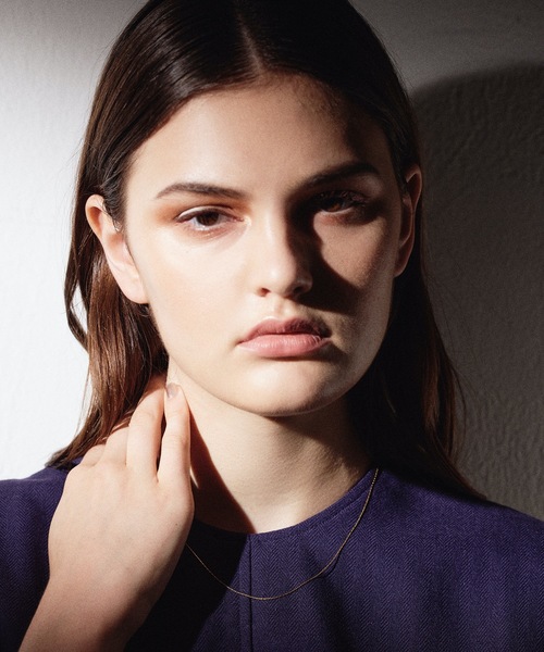 CENE（セネ）の「【CENE】セネ/ 0.6mmチェーンネックレス/39cm（ネックレス・レディース・ピンクゴールド/ゴールド/シルバー・FREE）」の8枚目の写真