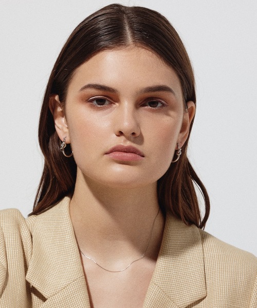 CENE（セネ）の「【CENE】セネ/ 0.6mmチェーンネックレス/39cm（ネックレス・レディース・ピンクゴールド/ゴールド/シルバー・FREE）」の14枚目の写真