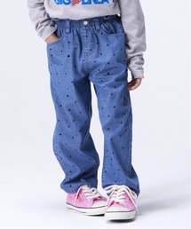 CALMIA | デニムハートポケットパンツ/ミニドット（90～140cm）(その他パンツ)