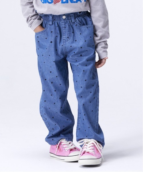 CALMIA（カルミア）の「デニムハートポケットパンツ/ミニドット（90～140cm）（その他パンツ・キッズ・ネイビー/ブルー・90/100/110/120/130/140）」の2枚目の写真