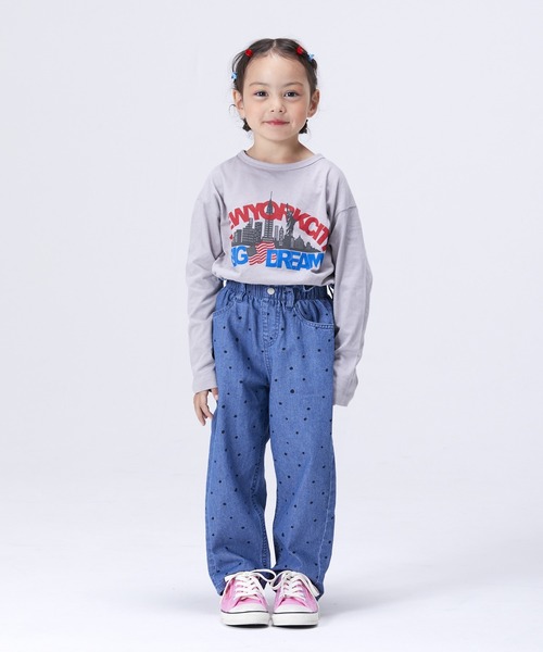 CALMIA（カルミア）の「デニムハートポケットパンツ/ミニドット（90～140cm）（その他パンツ・キッズ・ネイビー/ブルー・90/100/110/120/130/140）」の7枚目の写真