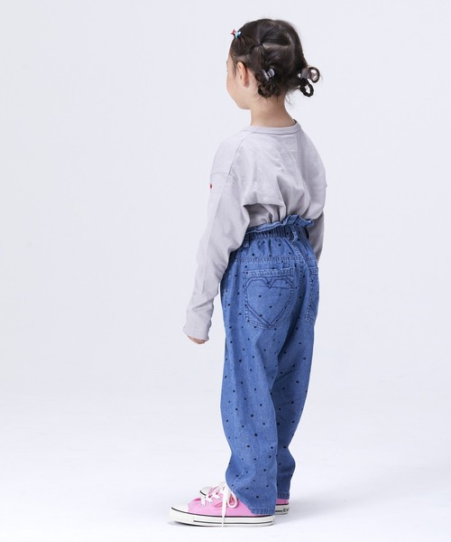 CALMIA（カルミア）の「デニムハートポケットパンツ/ミニドット（90～140cm）（その他パンツ・キッズ・ネイビー/ブルー・90/100/110/120/130/140）」の8枚目の写真