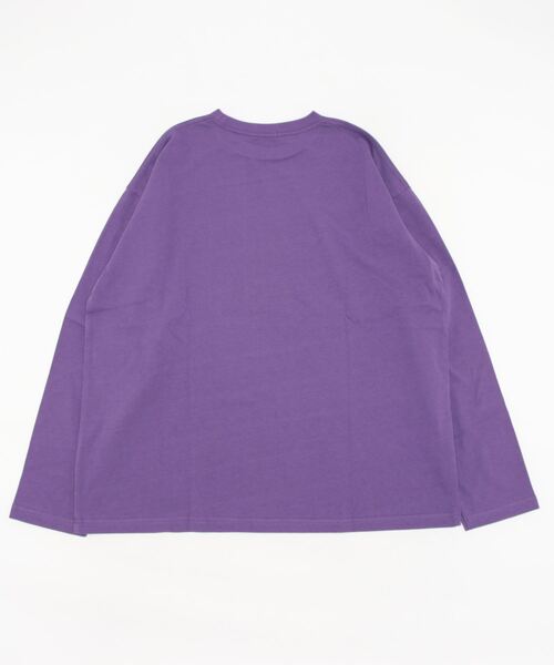 LOWRYS FARM(ローリーズファーム)の「プリントロゴTシャツ 295878(Tシャツ/カットソー・レディース・ホワイト/パープル/グレー/アイボリー/その他・FREE)」の6枚目の写真