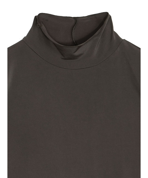 Ameri(アメリ)の「BASIC COMPACT CUT TOPS(Tシャツ/カットソー・レディース・ボルドー/ラベンダー/スミクロ・FREE)」の13枚目の写真