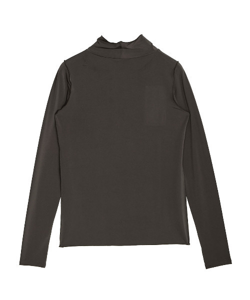 Ameri(アメリ)の「BASIC COMPACT CUT TOPS(Tシャツ/カットソー・レディース・ボルドー/ラベンダー/スミクロ・FREE)」の17枚目の写真