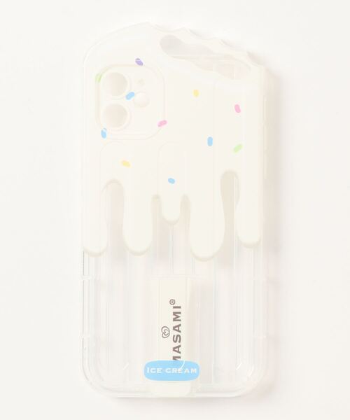 macaroni edge（マカロニエッジ）の「〈macaroni edge/マカロニエッジ〉アイスキャンディー棒 iPhoneケース (iphone11/12/12pro/13/13pro)（スマホケース/カバー・レディース・ホワイト/ブラウン・iPhone 11/iPhone 12 Pro/iPhone 13 Pro/iPhone 13/iPhone 12）」の5枚目の写真
