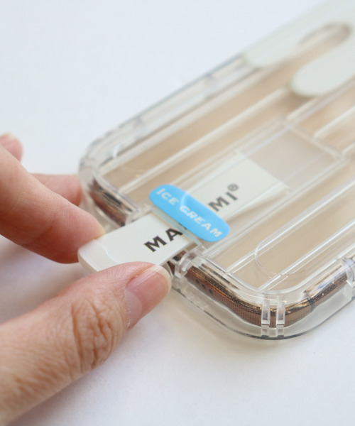 macaroni edge（マカロニエッジ）の「〈macaroni edge/マカロニエッジ〉アイスキャンディー棒 iPhoneケース (iphone11/12/12pro/13/13pro)（スマホケース/カバー・レディース・ホワイト/ブラウン・iPhone 11/iPhone 12 Pro/iPhone 13 Pro/iPhone 13/iPhone 12）」の8枚目の写真