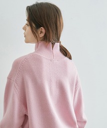ROPE' | 【一部WEB限定】タスマニアウールハイネックバックスリットニット(ニット/セーター)
