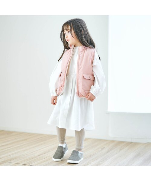 apres les cours(アプレレクール)の「ニット&ワンピースセット(ワンピース・キッズ・ブラウン/ストライプ・110/120/100/90/140/130/80)」の10枚目の写真