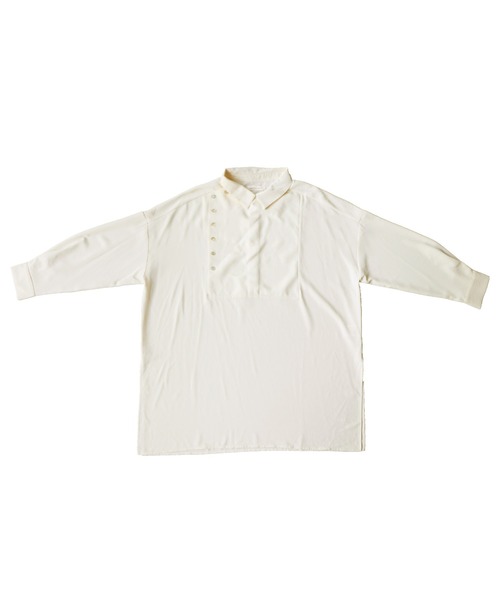 antiqua(アンティカ)の「長袖シャツ(シャツ/ブラウス・レディース・イエロー・FREE)」の6枚目の写真