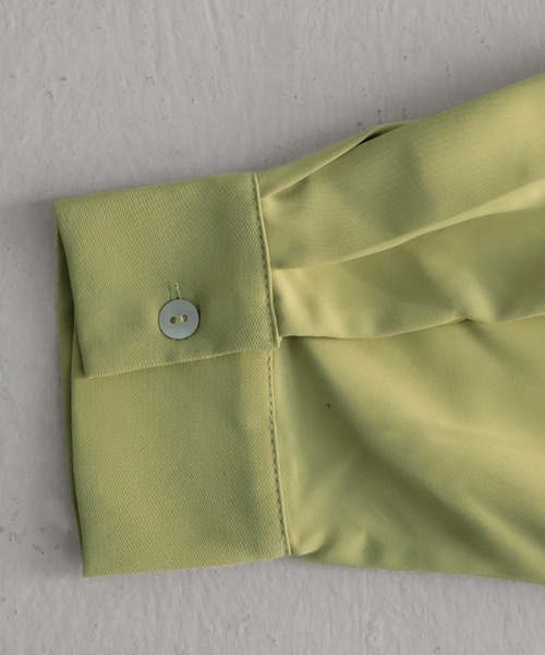 antiqua(アンティカ)の「長袖シャツ(シャツ/ブラウス・レディース・イエロー・FREE)」の9枚目の写真