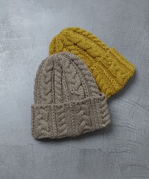 FREAK'S STORE | 【WEB限定】ケーブルニット帽子(ニットキャップ/ビーニー)