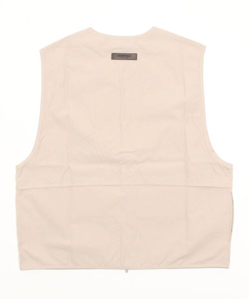 FOG ESSENTIALS(エフオージーエッセンシャルズ)の「VEST(ベスト・メンズ・ベージュ/グレー・S/L/M)」の4枚目の写真