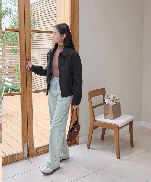 セール】ハイネックリブニット（ニット/セーター）｜CHAN ME（チャンミ