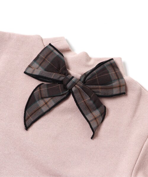 Seraph（セラフ）の「レイヤードフリルトレーナー（スウェット・キッズ・ブラック/ピンク/アイボリー・140/80/90/100/95/110/120/130）」の12枚目の写真