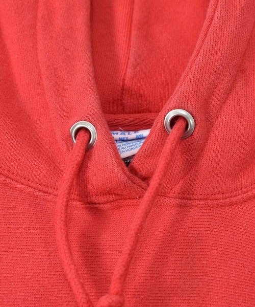Champion(チャンピオン)の「【ヴィンテージ古着】Champion / チャンピオン REVERSE WEAVE リバースウィーブ ロゴ刺繍 パーカー(パーカー・メンズ・レッド・SMALL)」の2枚目の写真