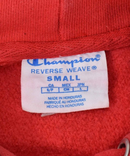 Champion(チャンピオン)の「【ヴィンテージ古着】Champion / チャンピオン REVERSE WEAVE リバースウィーブ ロゴ刺繍 パーカー(パーカー・メンズ・レッド・SMALL)」の5枚目の写真