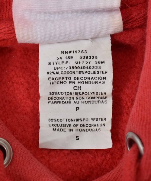 Champion(チャンピオン)の「【ヴィンテージ古着】Champion / チャンピオン REVERSE WEAVE リバースウィーブ ロゴ刺繍 パーカー(パーカー・メンズ・レッド・SMALL)」の8枚目の写真