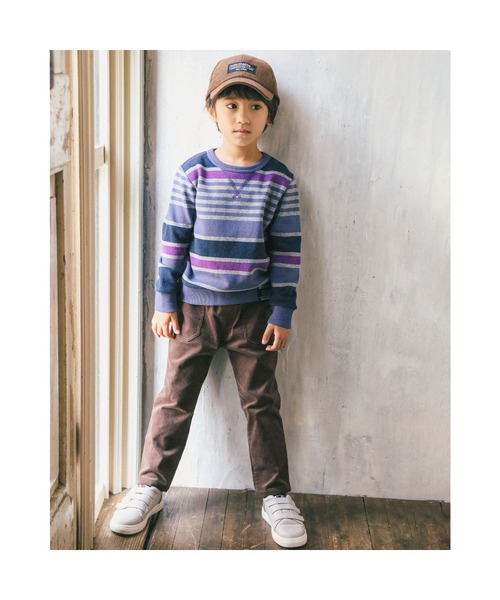 BeBe(ベベ)の「BeBe/コールテンストレッチパンツ(90~150cm)(その他パンツ・キッズ・エンジ/ブラウン・120/110/100/140/90/150/130)」の8枚目の写真