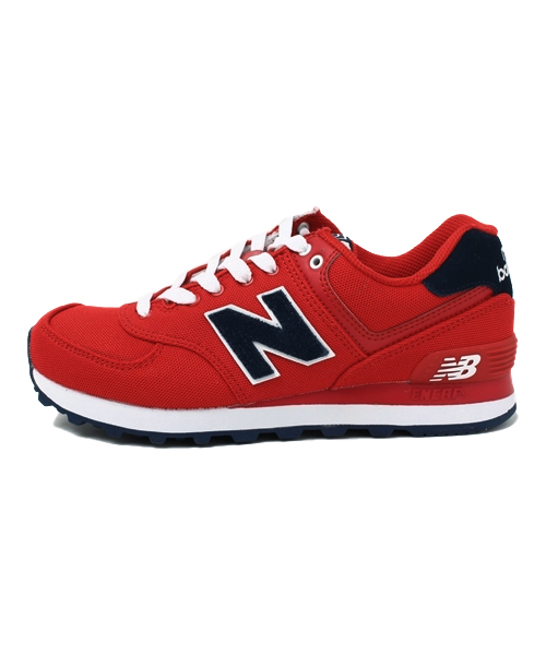 NEW BALANCE（ニューバランス）の「ウィメンズ ニューバランス ポロシャツ テーマカラー new balance WL574P OA（スニーカー・レディース・レッド/ブルー/イエロー・23.5cm/23cm/24.5cm/24cm）」の9枚目の写真