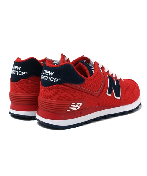 NEW BALANCE（ニューバランス）の「ウィメンズ ニューバランス ポロシャツ テーマカラー new balance WL574P OA（スニーカー・レディース・レッド/ブルー/イエロー・23.5cm/23cm/24.5cm/24cm）」の11枚目の写真