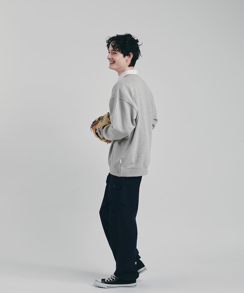 MUHET（ミュエータ）の「コラージュプリントスウェット（スウェット・レディース・杢グレー/ブラウン・MEDIUM/X-LARGE）」の16枚目の写真