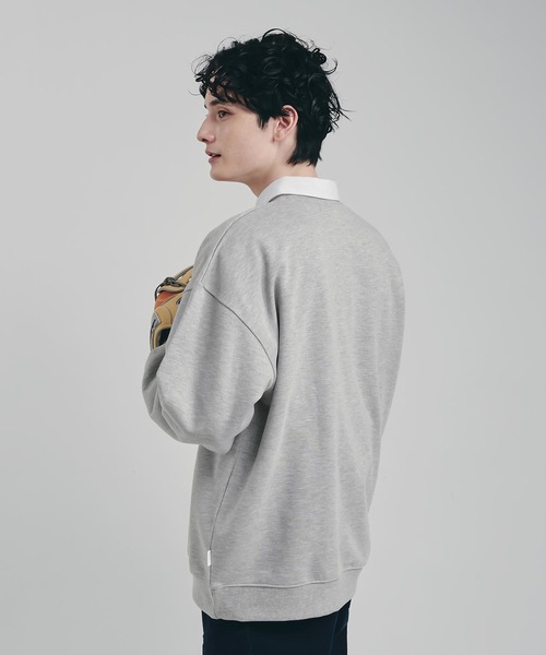 MUHET（ミュエータ）の「コラージュプリントスウェット（スウェット・レディース・杢グレー/ブラウン・MEDIUM/X-LARGE）」の12枚目の写真