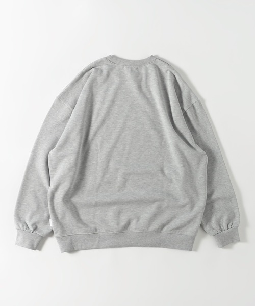 MUHET（ミュエータ）の「コラージュプリントスウェット（スウェット・レディース・杢グレー/ブラウン・MEDIUM/X-LARGE）」の4枚目の写真