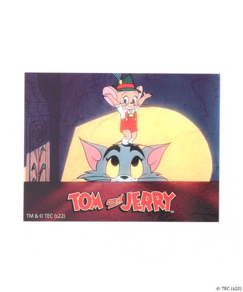 Tom＆Jerry（トムアンドジェリー）の「【公式】トムとジェリー　キャラクターステッカー（ステッカー/テープ・レディース・ブルー/パープル/ネイビー/コーラル/ミント/グリーン・FREE）」の3枚目の写真