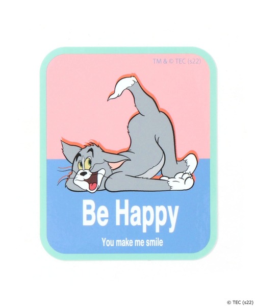 Tom＆Jerry（トムアンドジェリー）の「【公式】トムとジェリー　キャラクターステッカー（ステッカー/テープ・レディース・ブルー/パープル/ネイビー/コーラル/ミント/グリーン・FREE）」の4枚目の写真