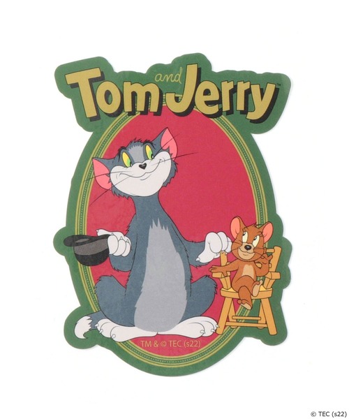 Tom＆Jerry（トムアンドジェリー）の「【公式】トムとジェリー　キャラクターステッカー（ステッカー/テープ・レディース・ブルー/パープル/ネイビー/コーラル/ミント/グリーン・FREE）」の2枚目の写真