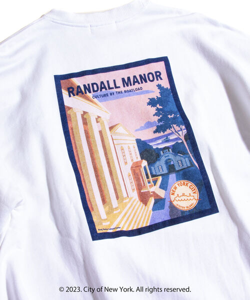 GOOD ROCK SPEED（グッドロックスピード）の「【GOOD ROCK SPEED/グッドロックスピード】別注オーバーサイズ NYC ロゴスウェット（スウェット・メンズ・ホワイト/ネイビー・M/L）」の21枚目の写真