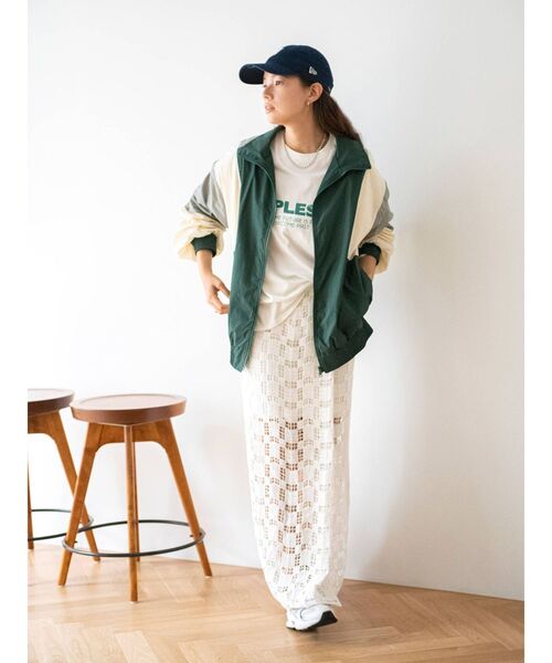 Ungrid(アングリッド)の「ロゴロングスリーブTee(Tシャツ/カットソー・レディース・オフホワイト/チャコールグレー/ブルー・FREE)」の7枚目の写真