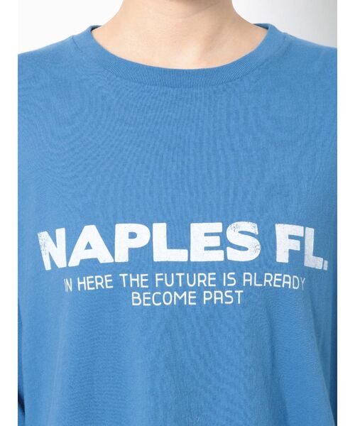 Ungrid(アングリッド)の「ロゴロングスリーブTee(Tシャツ/カットソー・レディース・オフホワイト/チャコールグレー/ブルー・FREE)」の22枚目の写真