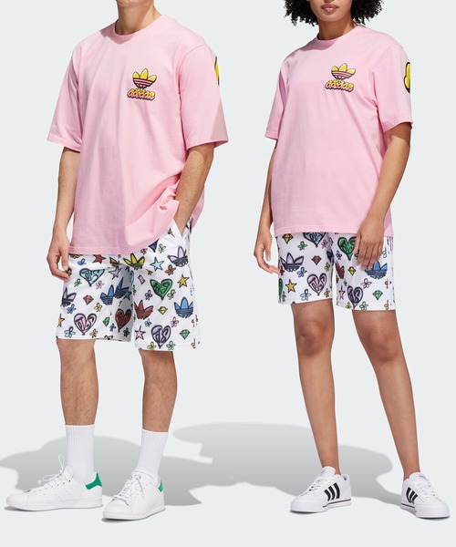 adidas（アディダス）の「ジェレミー・スコット モノグラムショーツ