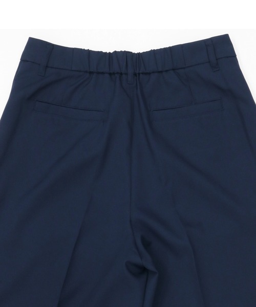 TOKYO SHIRTS（トウキョウシャツ）の「ベーシックワイドパンツ（スラックス・レディース・ベージュ/ネイビー・M/L）」の11枚目の写真