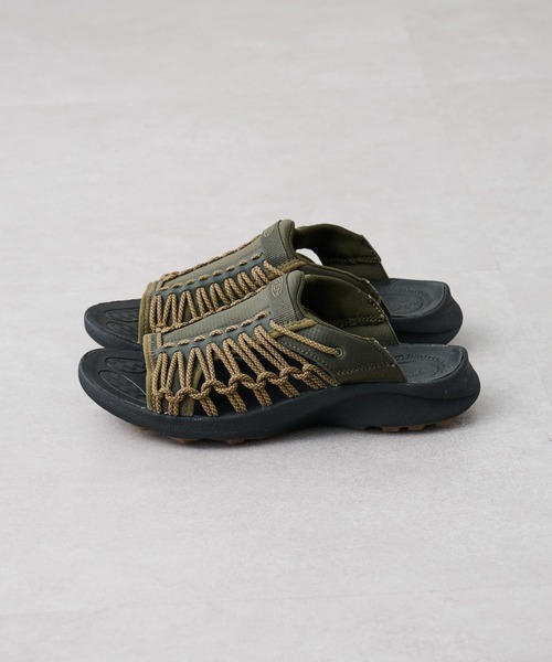 KEEN(キーン)の「【KEEN/キーン】UNEEK SNK SLIDE(サンダル・メンズ・オリーブ/ブラック・8/9)」の12枚目の写真