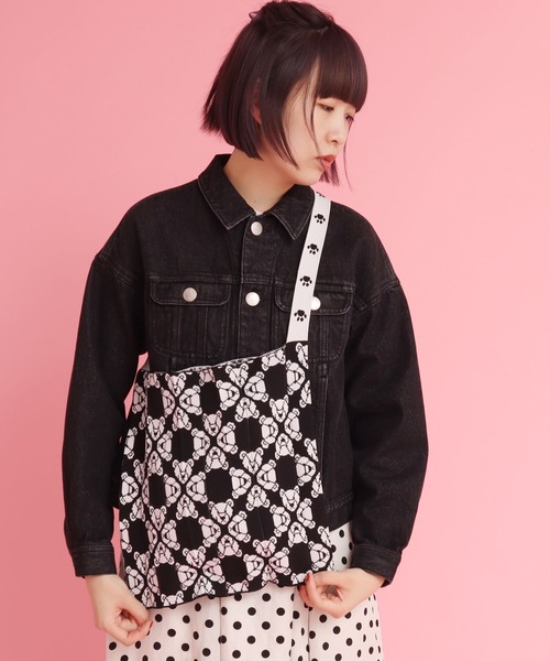 didizizi(ディディジジ)の「クマ ニットバッグ(ショルダーバッグ・レディース・ブラック・FREE)」の10枚目の写真