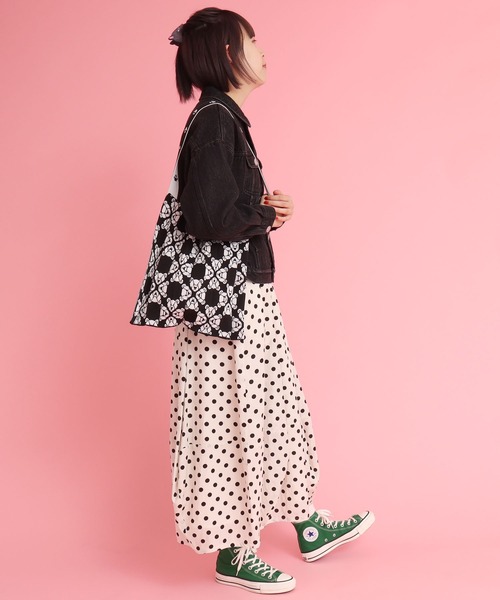 didizizi(ディディジジ)の「クマ ニットバッグ(ショルダーバッグ・レディース・ブラック・FREE)」の3枚目の写真